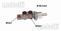 Metelli 05-0893 Brake Master Cylinder 050893: Buy near me in Poland at 2407.PL - Good price!