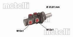 Metelli 05-0896 Brake Master Cylinder 050896: Buy near me in Poland at 2407.PL - Good price!