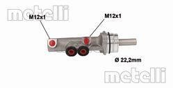 Metelli 05-1116 Brake Master Cylinder 051116: Buy near me at 2407.PL in Poland at an Affordable price!