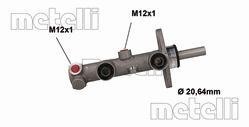 Metelli 05-1123 Brake Master Cylinder 051123: Buy near me at 2407.PL in Poland at an Affordable price!