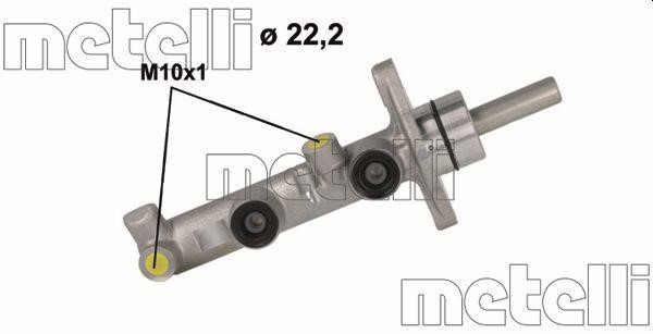 Metelli 05-1126 Brake Master Cylinder 051126: Buy near me in Poland at 2407.PL - Good price!