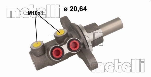 Metelli 05-1127 Brake Master Cylinder 051127: Buy near me in Poland at 2407.PL - Good price!