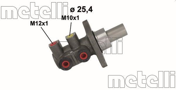 Metelli 05-1129 Brake Master Cylinder 051129: Buy near me in Poland at 2407.PL - Good price!