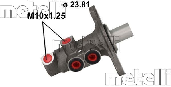 Metelli 05-1131 Brake Master Cylinder 051131: Buy near me in Poland at 2407.PL - Good price!