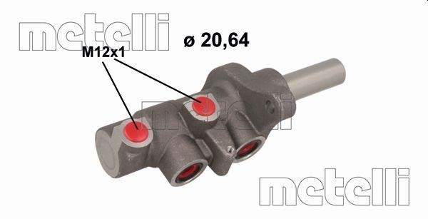 Metelli 05-1132 Brake Master Cylinder 051132: Buy near me in Poland at 2407.PL - Good price!