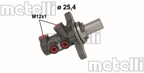 Metelli 05-1134 Brake Master Cylinder 051134: Buy near me in Poland at 2407.PL - Good price!