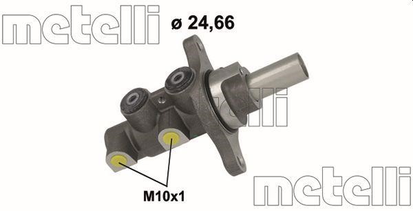 Metelli 05-1155 Brake Master Cylinder 051155: Buy near me in Poland at 2407.PL - Good price!