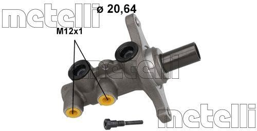 Metelli 05-1209 Brake Master Cylinder 051209: Buy near me in Poland at 2407.PL - Good price!