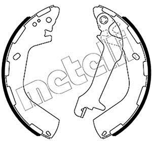 Metelli 53-0655 Колодки тормозные барабанные, комплект 530655: Отличная цена - Купить в Польше на 2407.PL!