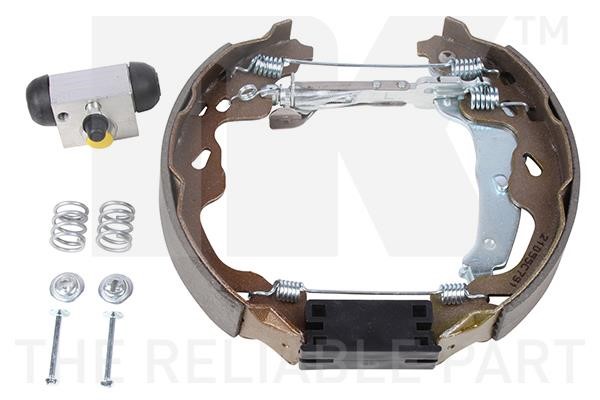 NK 449957708 Brake shoes with cylinders, set 449957708: Buy near me in Poland at 2407.PL - Good price!