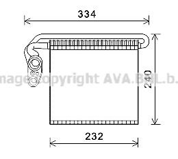 Prasco FDV460 Air conditioner evaporator FDV460: Buy near me in Poland at 2407.PL - Good price!