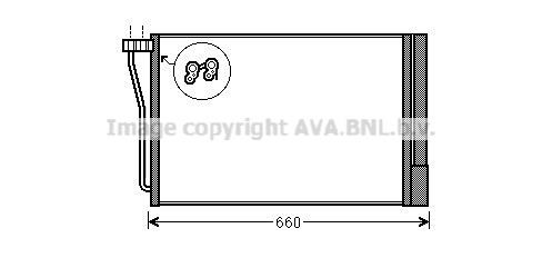 Prasco BW5490D Радиатор кондиционера (Конденсатор) BW5490D: Отличная цена - Купить в Польше на 2407.PL!