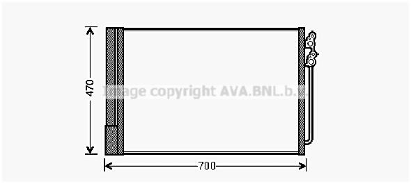 Prasco BWA5370D Cooler Module BWA5370D: Buy near me in Poland at 2407.PL - Good price!