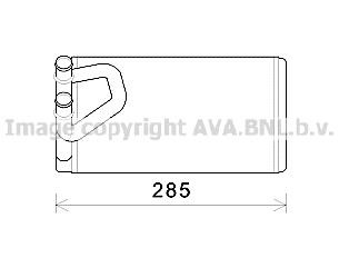 Prasco DN6373 Heat exchanger, interior heating DN6373: Buy near me in Poland at 2407.PL - Good price!