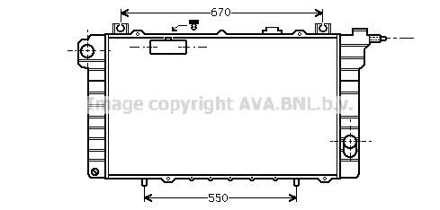 Prasco DN2111 Kühler motorkühlung DN2111: Kaufen Sie zu einem guten Preis in Polen bei 2407.PL!