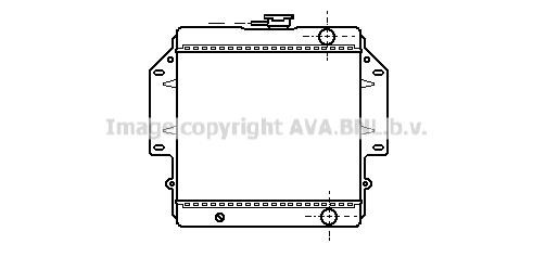 Prasco SZA2012 Radiator, engine cooling SZA2012: Buy near me in Poland at 2407.PL - Good price!