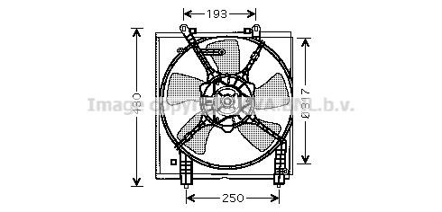 Prasco MT7517 Hub, engine cooling fan wheel MT7517: Buy near me at 2407.PL in Poland at an Affordable price!