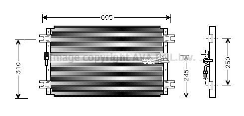 Prasco TO5264 Cooler Module TO5264: Buy near me in Poland at 2407.PL - Good price!