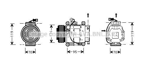 Prasco FTK042 Kompressor klimaanlage FTK042: Kaufen Sie zu einem guten Preis in Polen bei 2407.PL!