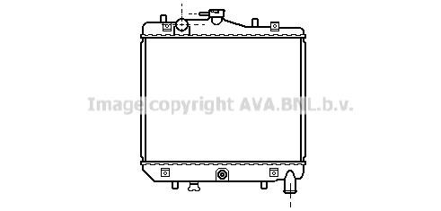 Prasco MZ2042 Radiator, engine cooling MZ2042: Buy near me in Poland at 2407.PL - Good price!