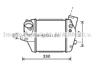 Prasco MZA4243 Chłodnica powietrza doładowującego (intercooler) MZA4243: Dobra cena w Polsce na 2407.PL - Kup Teraz!