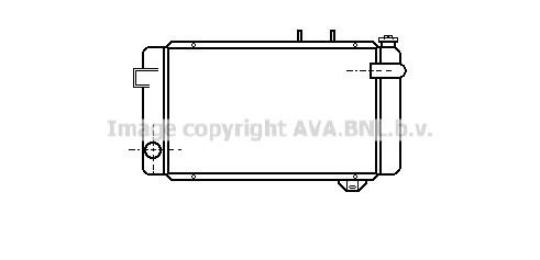 Prasco RT2029 Radiator, engine cooling RT2029: Buy near me in Poland at 2407.PL - Good price!