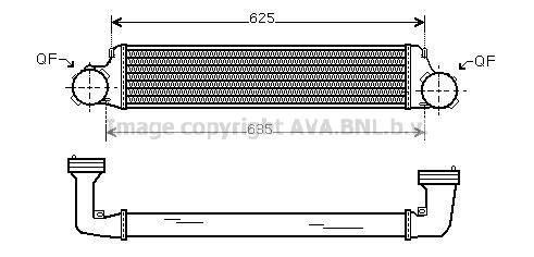 Prasco BW4280 Интеркулер BW4280: Отличная цена - Купить в Польше на 2407.PL!