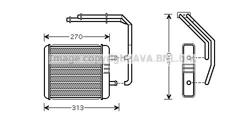 Prasco IV6052 Nagrzewnica ogrzewania kabiny IV6052: Dobra cena w Polsce na 2407.PL - Kup Teraz!