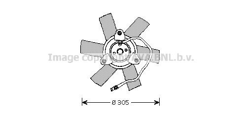 Prasco PE7514 Hub, engine cooling fan wheel PE7514: Buy near me in Poland at 2407.PL - Good price!