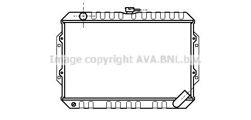 Prasco MT2051 Radiator, engine cooling MT2051: Buy near me in Poland at 2407.PL - Good price!