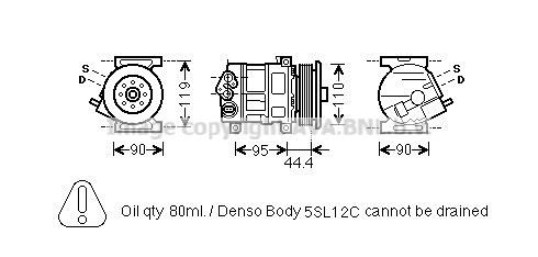 Prasco FTK457 Kompressor klimaanlage FTK457: Kaufen Sie zu einem guten Preis in Polen bei 2407.PL!