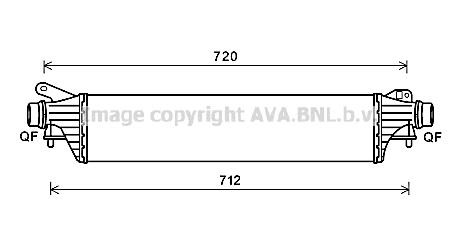 Prasco OL4661 Интеркулер OL4661: Отличная цена - Купить в Польше на 2407.PL!