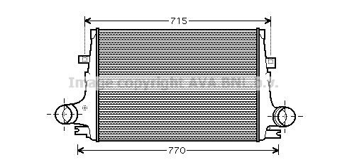 Prasco ALA4096 Intercooler, charger ALA4096: Buy near me in Poland at 2407.PL - Good price!