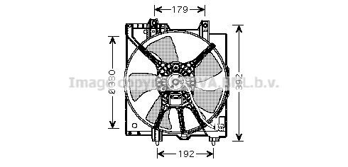 Prasco SU7506 Вентилятор радиатора охлаждения SU7506: Отличная цена - Купить в Польше на 2407.PL!