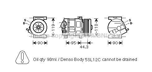 Prasco FTK330 Kompressor klimaanlage FTK330: Kaufen Sie zu einem guten Preis in Polen bei 2407.PL!