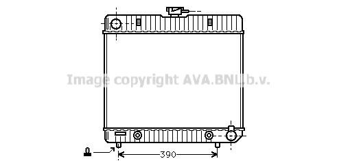 Prasco MS2063 Radiator, engine cooling MS2063: Buy near me in Poland at 2407.PL - Good price!