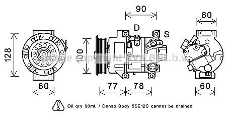 Prasco TOK584 Kompressor klimaanlage TOK584: Bestellen Sie in Polen zu einem guten Preis bei 2407.PL!