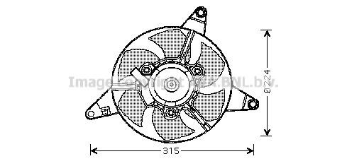 Prasco FT7550 Nabe, Lüfterrad-Motorkühlung FT7550: Kaufen Sie zu einem guten Preis in Polen bei 2407.PL!