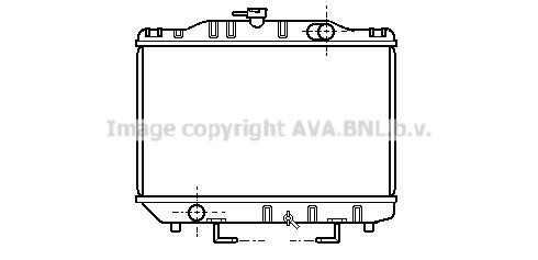 Prasco TO2050 Radiator, engine cooling TO2050: Buy near me in Poland at 2407.PL - Good price!