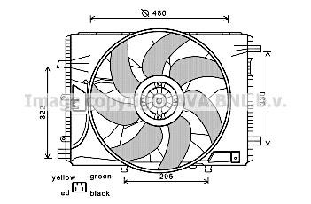 Prasco MS7522 Hub, engine cooling fan wheel MS7522: Buy near me in Poland at 2407.PL - Good price!