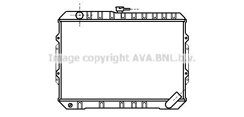 Prasco MT2049 Radiator, engine cooling MT2049: Buy near me in Poland at 2407.PL - Good price!