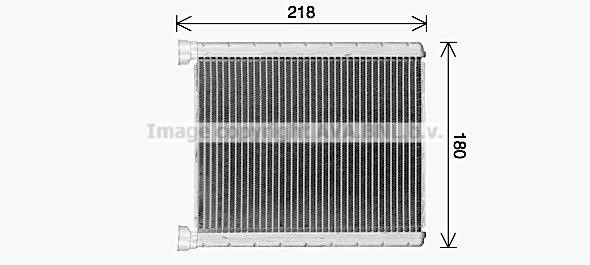Prasco MS6763 Heat exchanger, interior heating MS6763: Buy near me at 2407.PL in Poland at an Affordable price!