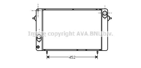 Prasco RT2051 Radiator, engine cooling RT2051: Buy near me in Poland at 2407.PL - Good price!