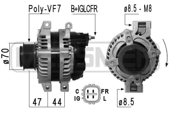 Messmer 210844 Alternator 210844: Buy near me at 2407.PL in Poland at an Affordable price!