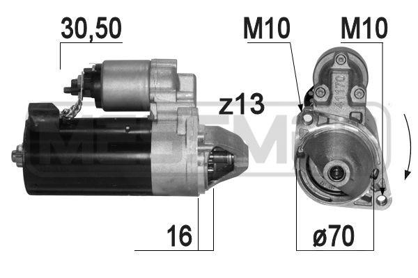 Messmer 220868A Starter 220868A: Buy near me in Poland at 2407.PL - Good price!