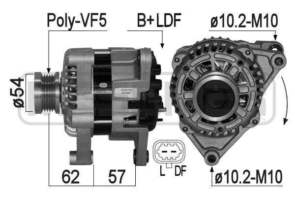 Messmer 209130 Alternator 209130: Buy near me in Poland at 2407.PL - Good price!