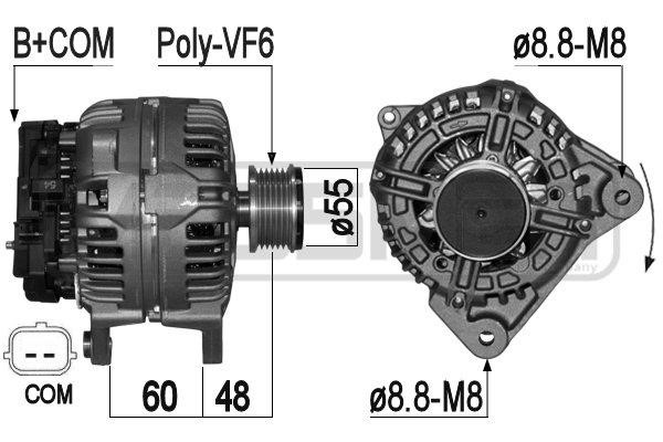 Messmer 209071 Alternator 209071: Buy near me at 2407.PL in Poland at an Affordable price!