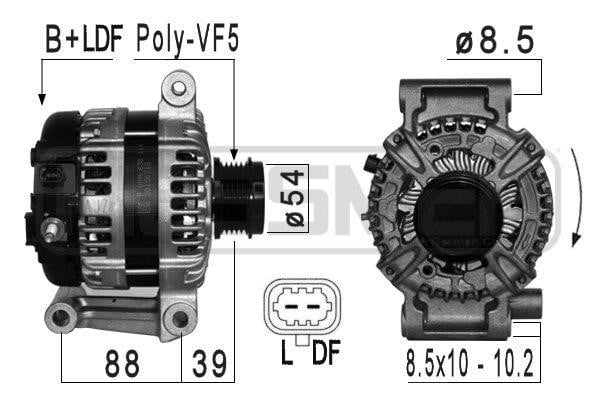 Messmer 209109 Alternator 209109: Buy near me at 2407.PL in Poland at an Affordable price!