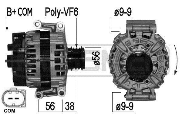 Messmer 209254 Alternator 209254: Buy near me at 2407.PL in Poland at an Affordable price!