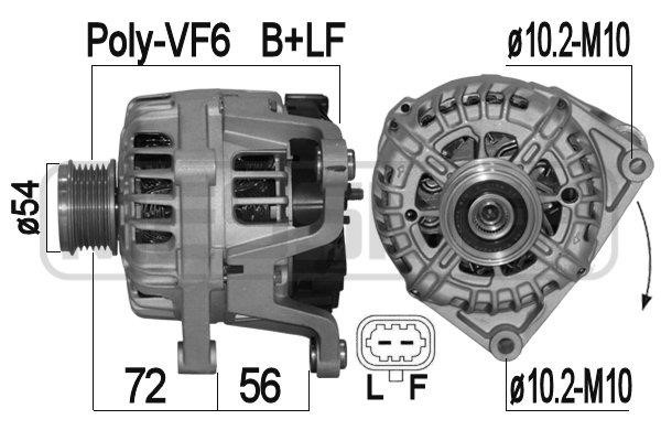 Messmer 209330 Alternator 209330: Buy near me at 2407.PL in Poland at an Affordable price!